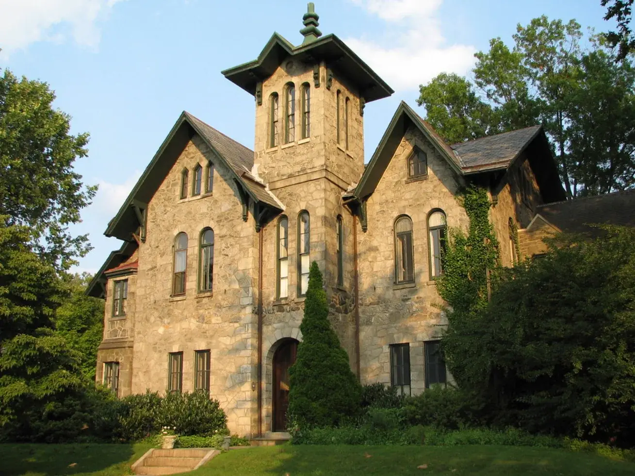 Historic stone architecture in Germantown